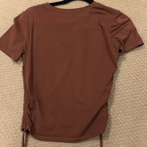 Zara Brown Tshirt - Picture 2 of 3
